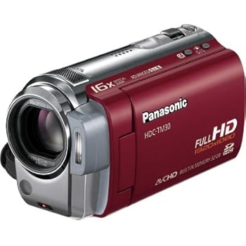 【中古】【39shop】パナソニック★デジタルハイビジョンビデオカメラ クランベリーレッド HDC-TM30-R(非常に良い)|ドリエム店