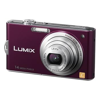 【中古】【39shop】パナソニック★デジタルカメラ ルミックス ノーブルバイオレットDMC-FX66-V(非常に良い)|ドリエム店
