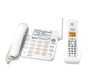 【中古】パナソニック RU・RU・RU デジタルコードレス電話機 子機1台 パールホワイト VE-GP35DL-W