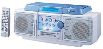 【中古】【39shop】ビクター★Victor |CD/MDLPラジカセ RC-Z1MD カラーイルミネーション 高速&長時間録音(良い)|ドリエム店