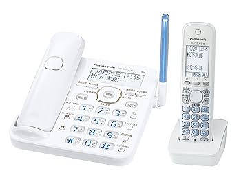 【中古】【39shop】パナソニック★RU・RU・RU デジタルコードレス電話機 子機1台 1.9GHz DECT準拠方式 ホワイト VE-GD53DL-W（良い）｜ドリエム店
