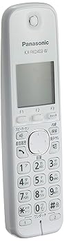 【中古】パナソニック 増設子機 白いこと KX-FKD403-W