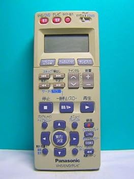 【中古】パナソニック 映像媒体遠隔操作 EUR7909KA0