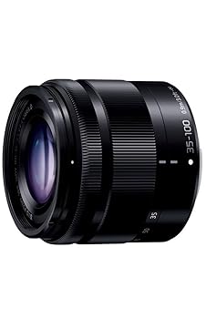【中古】【39shop】パナソニックPanasonic★望遠ズームレンズ マイクロフォーサーズ用 ルミックス G VARIO 35-100mm/F4.0-5.6 ASPH./MEGA O.I.S. ブラック H-FS35100（良い）｜ドリエム店