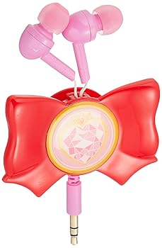 【中古】バンダイ 美少女戦士セーラームーン リボン型 リール式ステレオイヤホン プリズムハートコンパクト SLM-34C画像