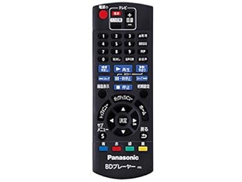 【中古】ゆうパケット対応品 パナソニック Panasonic ブルーレイ・DVDプレーヤー・レコーダー リモコン N2QAYB001037