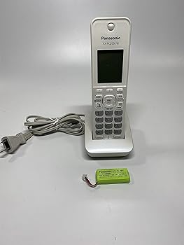 【中古】パナソニック 増設子機 1.9GHz DECT判定基準遣りかた 白いこと KX-FKD506-W