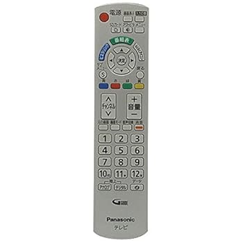 【中古】パナソニック 完全無欠テレビ受像機用遠隔操作 N2QAYB000327