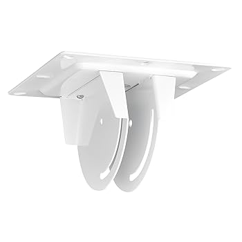 【中古】ハヤミ工産 テレビ天吊金具 スラブ取付金具 傾斜タイプ CHシリーズ用 ホワイト CH-9W