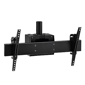 【中古】ハヤミ工産 テレビ受像機天吊金具 テレビ受像機滑りだし金具 CH続きもの用 100V型まで相応う 黒いこと CH-83B