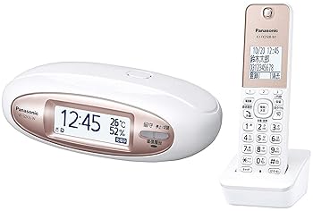 【中古】パナソニック コードレス電話機 VE-GDX16DL-W