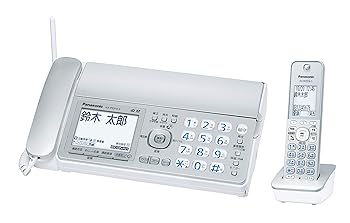 【中古】【39shop】パナソニック★おたっくす デジタルコードレスFAX 子機1台 1.9GHz DECT準拠方式 シルバー KX-PZ310DL-S（良い）｜ドリエム店