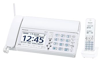 【中古】パナソニック デジタルコードレスFAX 子機1台 迷惑ブロックサービス対応 ホワイト KX-PZ620DL-W
