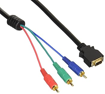 【中古】変換名人 D端子オス - コンポーネント変換ケーブル D51080P対応 1.8m DC-18G