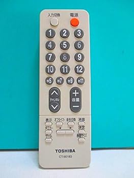 【中古】東芝 テレビリモコン CT-90183