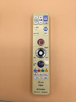 【中古】【39shop】三菱純正パーツ★BDレコーダー用リモコン RM18001 MITSUBISHI（非常に良い）｜ドリエム店