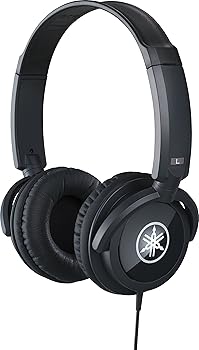【中古】ヤマハ YAMAHA ヘッドホン ブラック HPH-100B 迫力あるサウンドとリッチな音色 長時間の使用でも疲れにくい快適な装着感を実現 変換ステレオプラ の商品写真
