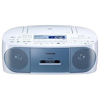 【中古】東芝 ラジカセ TY-CDS7Lブルー