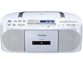 【中古】【39shop】東芝★CDラジカセ TY-CDH7 ホワイト（良い）｜ドリエム店