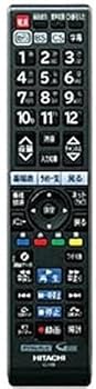 【中古】日立 純正テレビ用リモコン C-H29部品番号：L24-A3-016