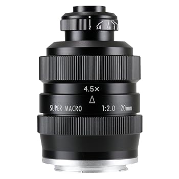 【中古】中一光学ZHONG YI OPITCS FREEWALKER 20粍 F2 SUPER MACRO 4-4.5:1 加農砲EF-M