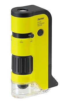 【中古】レイメイ藤井 顕微鏡 ハンディ顕微鏡DX イエロー RXT300Y