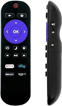 【中古】取り替えっこ用遠隔操作 小ざかしい Roku TV LC-32LB481U LC-43LB481U LC-50LB481U LC-55LB481U