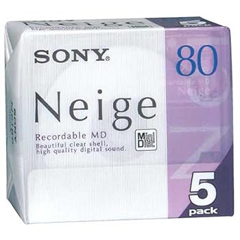 【中古】ソニー ミニレコード盤 80分 5巻風呂敷き包み