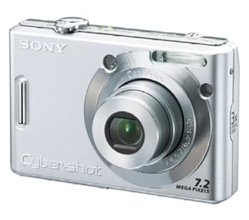 【中古】SONY デジタル写真機 Cyber-Shotサイバーショット しろがね色 DSC-W35
