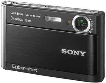 【中古】SONY デジタル写真機 サイバーショット T70 黒いこと DSC-T70-B
