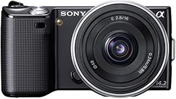 【中古】ソニー デジタル一眼α NEX-5 薄型広角水晶体一揃いの道具 黒いこと NEX-5A/B