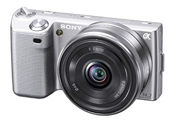 【中古】【39shop】SONY★ミラーレス一眼α NEX-5 ダブルレンズキット シルバー NEX-5D/S（良い）｜ドリエム店