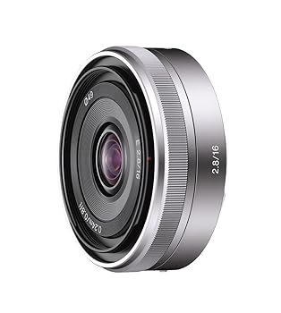 【中古】【39shop】SONY★単焦点レンズ E 16mm F2.8 ソニー Eマウント用 APS-C専用 SEL16F28（非常に良い）｜ドリエム店