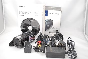 【中古】SONY デジタルHDビデオカメラレコーダー CX180 ブラック HDR-CX180/B