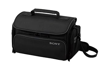 【中古】SONY ビデオカメラケース ソフトキャリングケース 6.9L ブラック LCS-U30/B