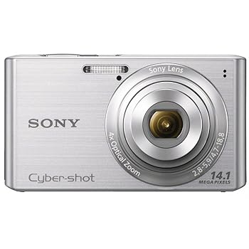 【中古】【39shop】SONY★Cyber-Shotサイバーショット W610 1410万CCD/光学x4 シルバー DSC-W610/S(良い)|ドリエム店