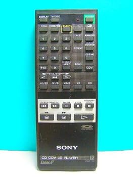 【中古】ソニー CD CDV LDリモコン RMT-101