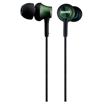 【中古】【39shop】ソニー★イヤホン MDR-EX450 : カナル型 グリーン MDR-EX450 G（非常に良い）｜ドリエム店