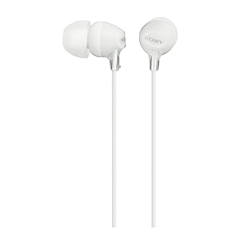 【中古】ソニー イヤホン MDR-EX15LP : カナル型 ホワイト MDR-EX15LP W