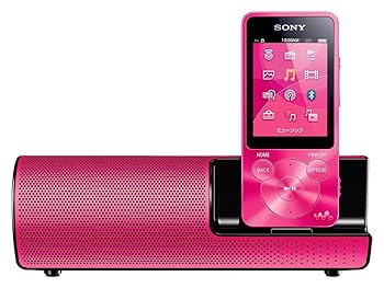【中古】【39shop】ソニー★SONY ウォークマン Sシリーズ NW-S14K : 8GB Bluetooth対応 イヤホン/スピーカー 2014年モデル ピンク NW-S14K P（良い）｜ドリエム店