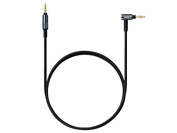 【中古】ソニー 受話器有線テレビ 1.2ｍ ステレオミニプラグ MUC-S12SM1 黒いこと
