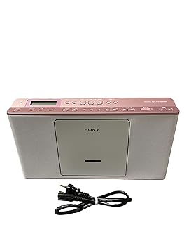 【中古】ソニー CDラジオ ZS-E80 : FM/AM/ワイドFM対応 語学学習用機能搭載 ピンク ZS-E80 P