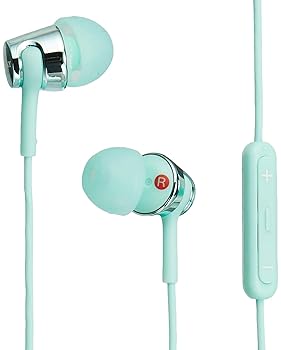 【中古】ソニー イヤホン MDR-EX150IP : カナル型 iPhone/iPod/iPad用リモコン・マイク ミントブルー MDR-EX150IP L