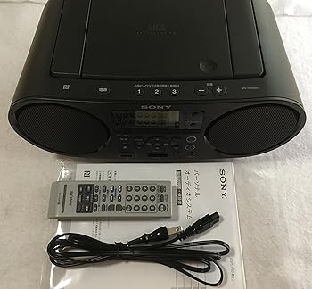 【中古】ソニー CDラジオ FM/AM/ワイドFM/Bluetooth対応 語学学習用機能/オートスタンバイ機能搭載 ZS-RS80BT