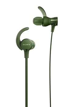 【中古】ソニー イヤホン 重低音モデル MDR-XB510AS : 防水/スポーツ向け リモコン・マイク グリーン MDR-XB510AS G