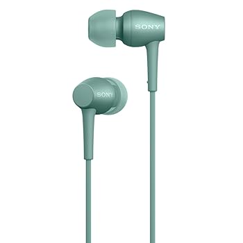 【中古】ソニー イヤホン h.ear in 2 IER-H500A : ハイレゾ対応 カナル型 リモコン・マイク 2017年モデル ホライズングリーン IER-H500A G