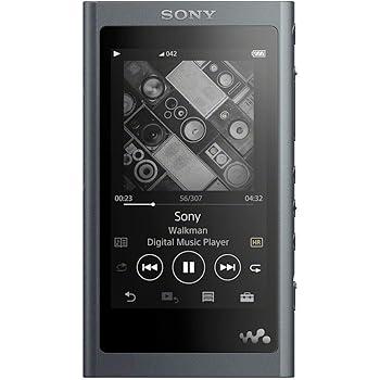 【中古】【39shop】ソニー★ウォークマン Aシリーズ 16GB NW-A55 : MP3プレーヤー Bluetooth microSD対応 ハイレゾ対応 最大45時間連続再生 2018年モデル グレイッシ（非常に良い）｜ドリエム店