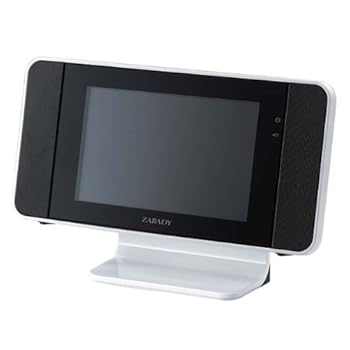 【中古】【39shop】TWINBIRD★LINK ZABADY 防水ポータブルテレビ 防滴外付けアンテナ 7型 ブラック VL-J752B(良い)|ドリエム店