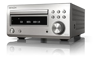 【中古】デノン Denon RCD-M41 ワイドFM AM/FMラジオチューナー ディスクリートアンプ搭載 Bluetooth?対応 CDレシーバー プレミアム シルバー RCD-M41SP