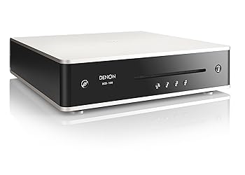 【中古】【39shop】デノン★Denon DCD-100 CDプレーヤー 高精度384kHz/32bit対応D/A コンバーター MP3、WMA データディスク再生対応 プレミアムシルバー DCD-100-SP（非常に良い）｜ドリエム店
